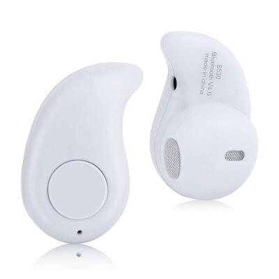 Mini Fone De Ouvido Sem Fio Bluetooth V4.0 Micro Menor Do Mundo Branco