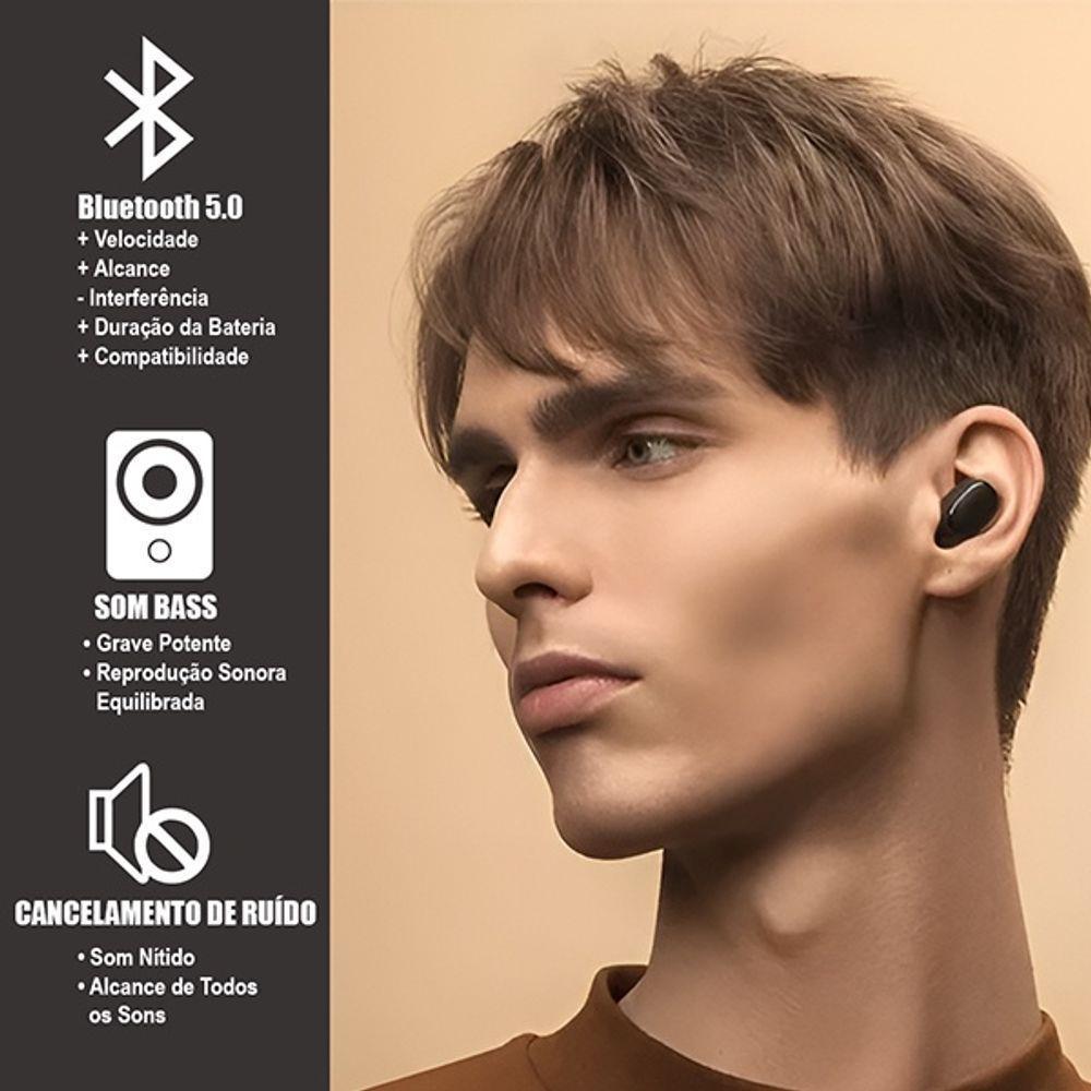 Fone De Ouvido Airdots Bluetooth 5.0 Sem Fio In-ear Com Cancelamento De Ruído E Microfone Embutido - 2