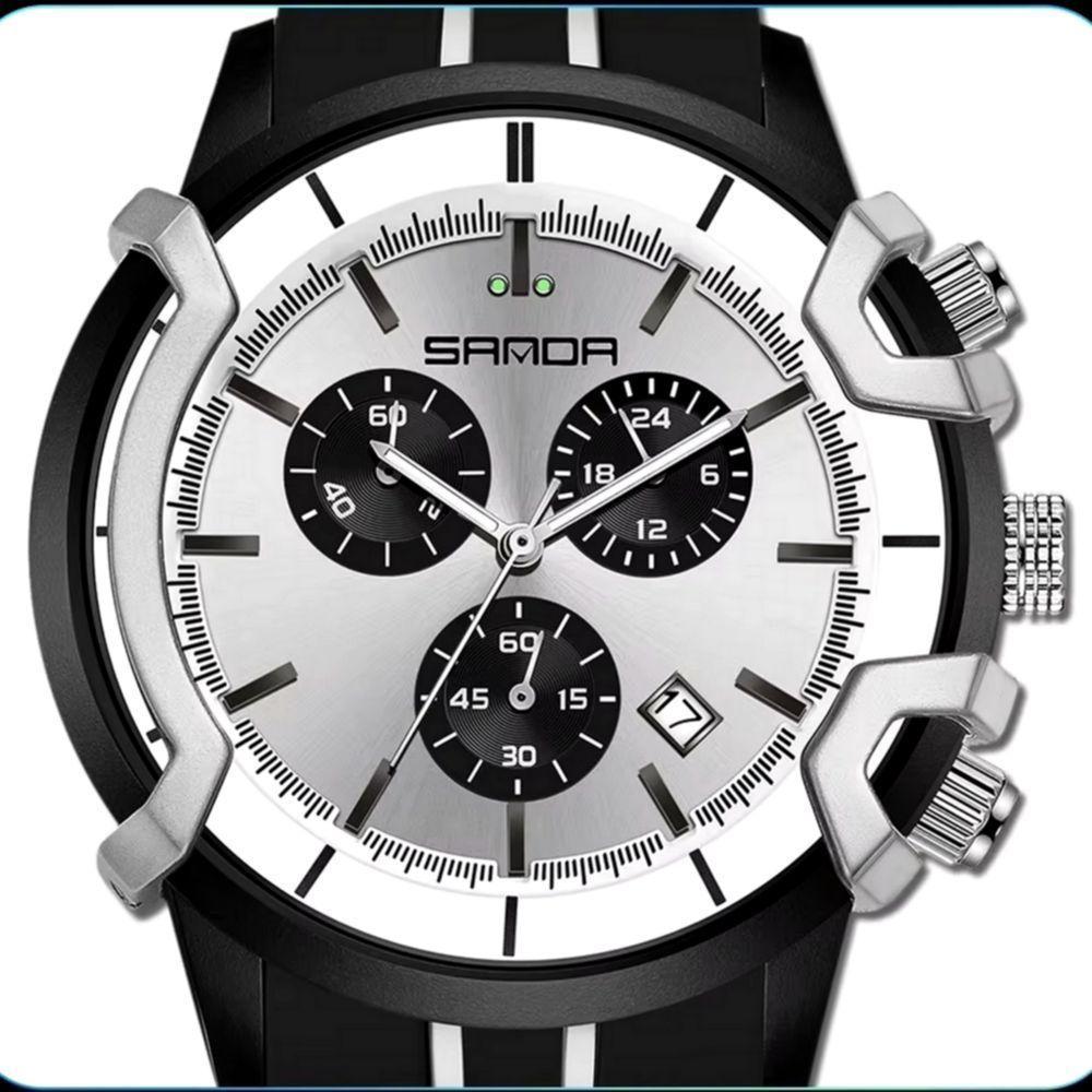 Relógio De Quartzo Masculino Design Esportivo Criativo à Prova D 'água Branci - 2