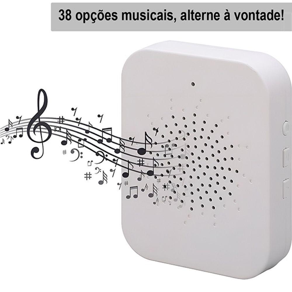 Campainha Inteligente Sem Fio Com Câmera De Vídeo Visão Noturna E Interfone Wi-fi - 4