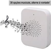 Campainha Inteligente Sem Fio Com Câmera De Vídeo Visão Noturna E Interfone Wi-fi