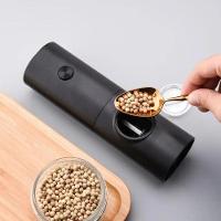 Kit 2 Moedor Elétrico Pimenta Sal Regulador De Moagem - 8