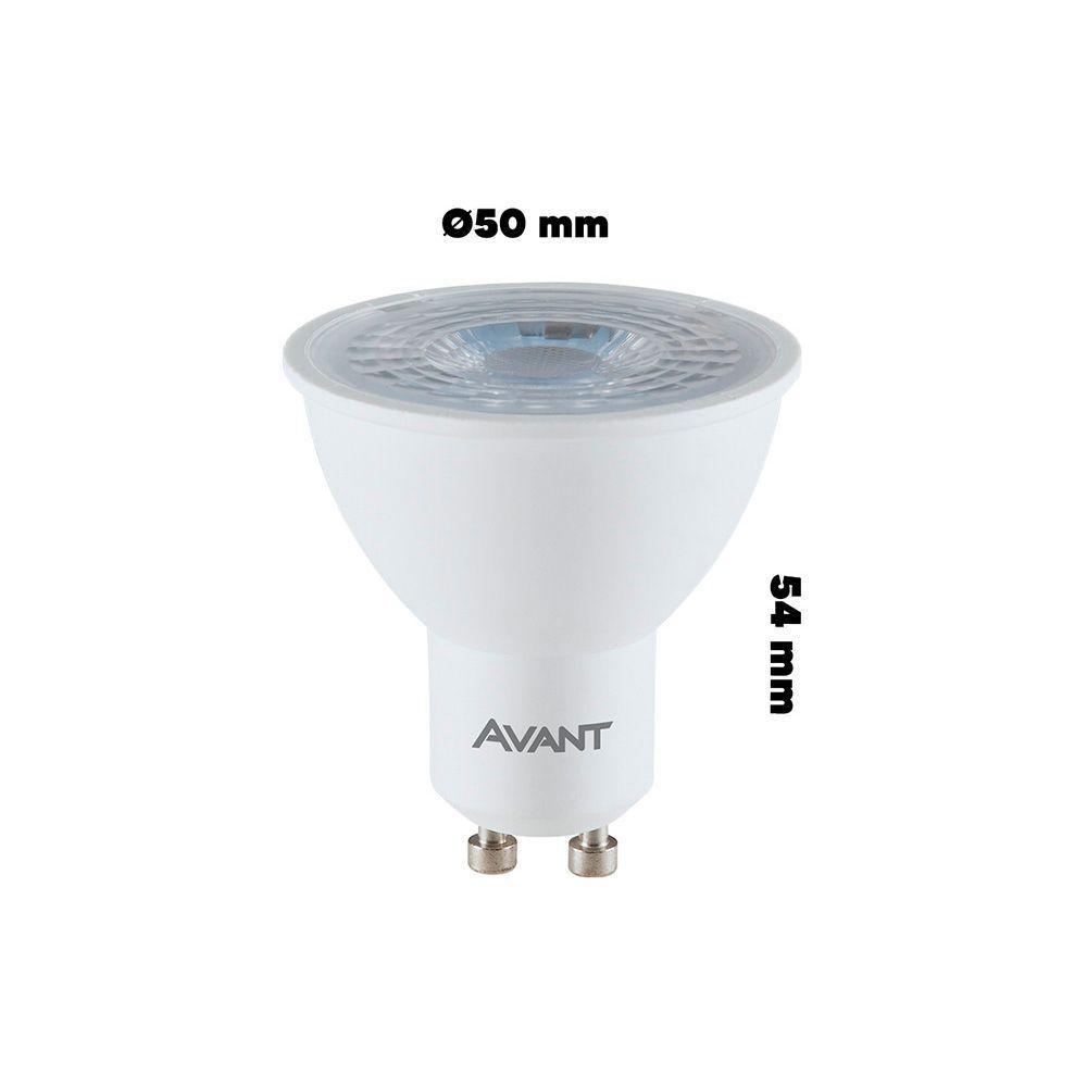 Lâmpada Led Avant Dicroica Mr16 4w Gu10 Bivolt 2700k Luz Amarela - 2