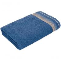 Jogo De Toalhas Luxury Soft Beka Banho + Rosto + 1 Piso Luxo Azul - 6