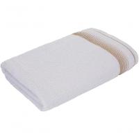 Jogo De Toalhas Luxury Soft Beka Banho + Rosto + 1 Piso Luxo Branco - 5