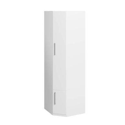 Guarda Roupa de Canto 1231 2 Portas Branco Móveis Ilan