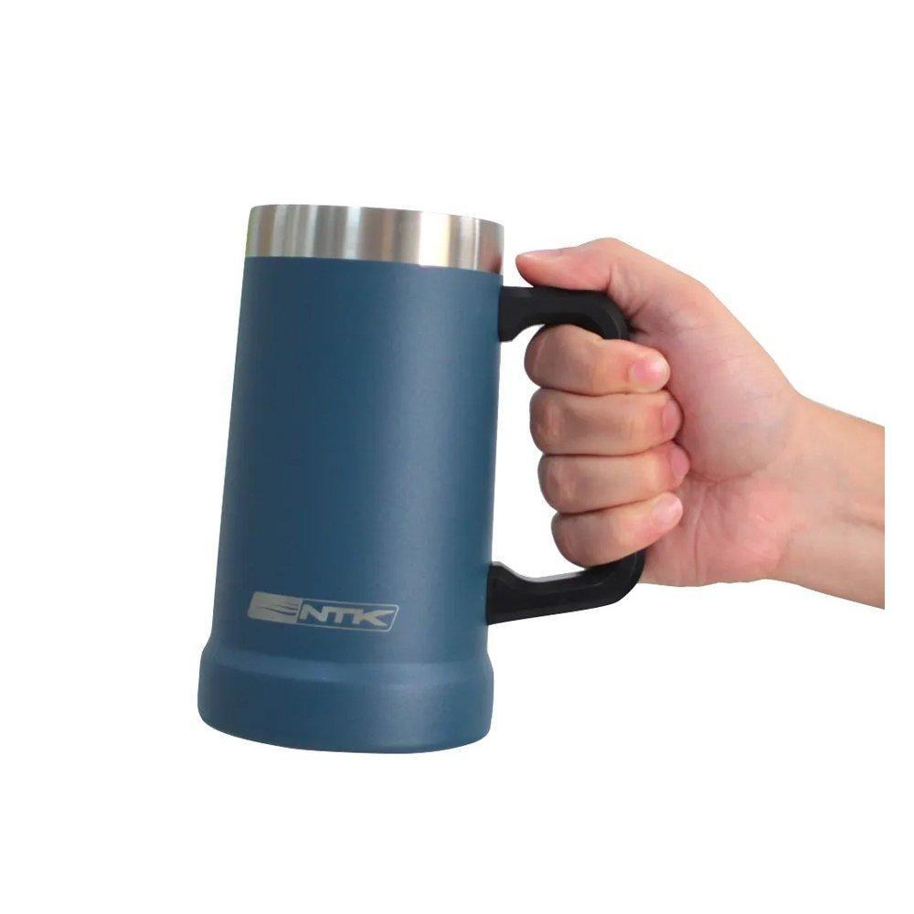 Caneca Térmica King 710ml Chopp Cerveja Azul Nautika - 4