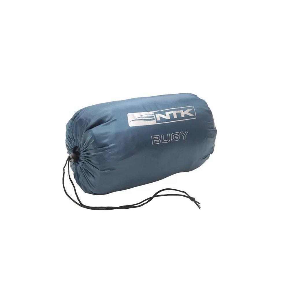 Saco Dormir Bugy Solteiro Camping Nkt 8°c E 15°c Preto Azul - 4