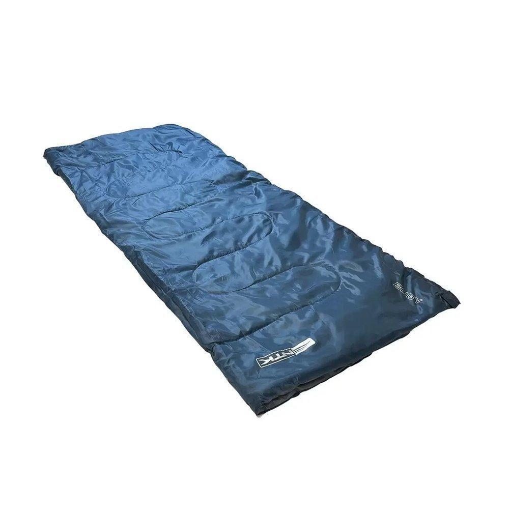 Saco Dormir Bugy Solteiro Camping Nkt 8°c E 15°c Preto Azul - 8