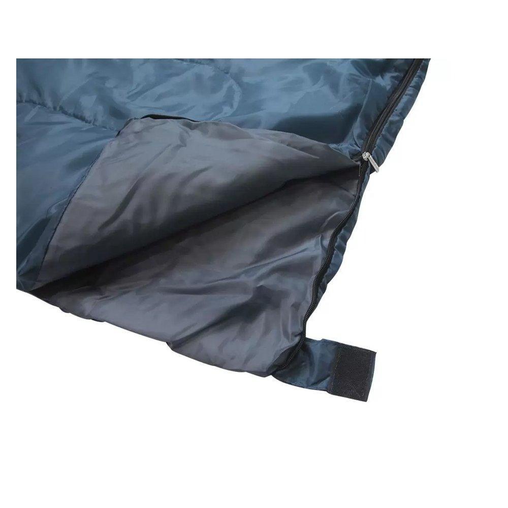 Saco Dormir Bugy Solteiro Camping Nkt 8°c E 15°c Preto Azul - 9