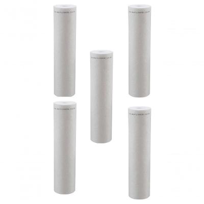 Kit 5 Un Refil Bbi Polipropileno Pp10 9 3/4 1.000l/h 5 Micra Compativel Poe Acquabios Equation