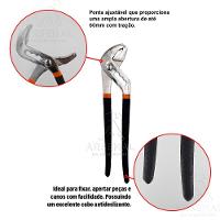 Alicate Bomba D’água 9 Polegadas Bico De Papagaio - 3