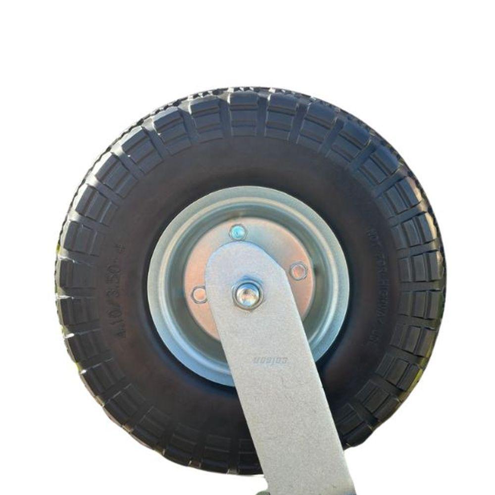 Rodizio 350-4 Maciço Giratório Eixo 7/8 Carga 150kg - 2