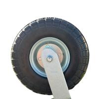 Rodizio 350-4 Maciço Giratório Eixo 7/8 Carga 150kg - 2