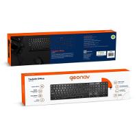 Teclado Sem Fio Office - Geonav - Preto