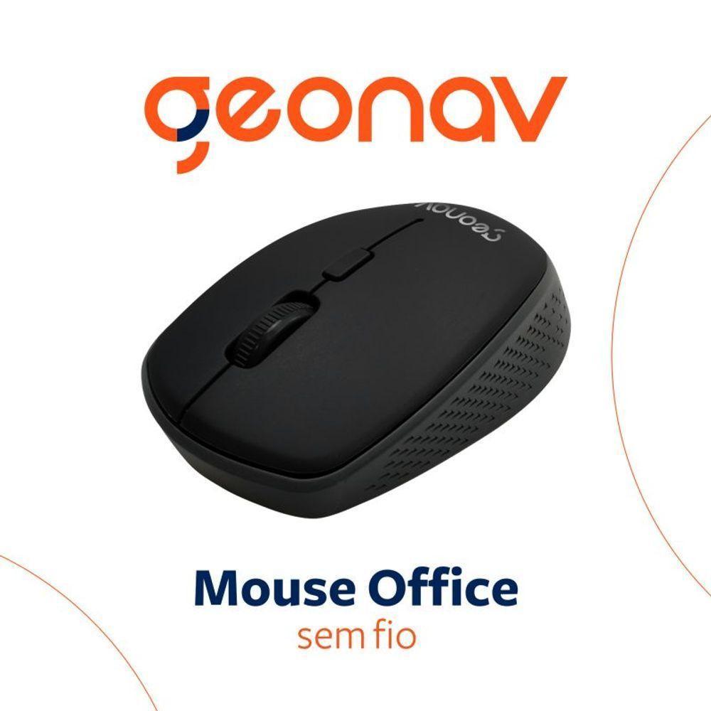 Mouse Office Sem Fio Geonav - 5