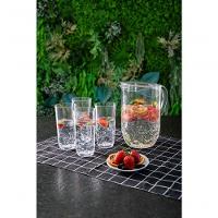 Jarra 2 L Com Tampa Plástico Linha Wave Coza Cristal - 2