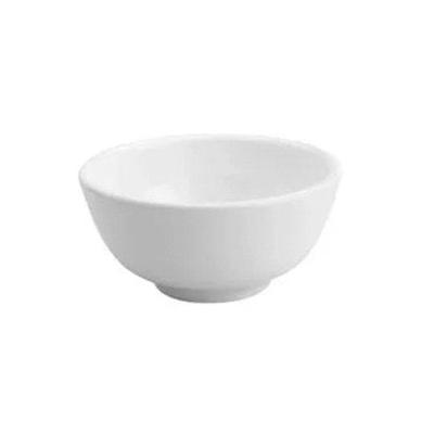 Jogo 4 Bowls De Porcelana Branco Clean 330ml Lyor