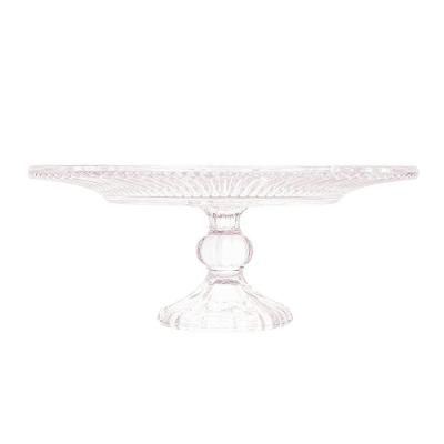 Boleira Prato P- Bolo De Cristal Renaissance Lyor 31,5x13cm