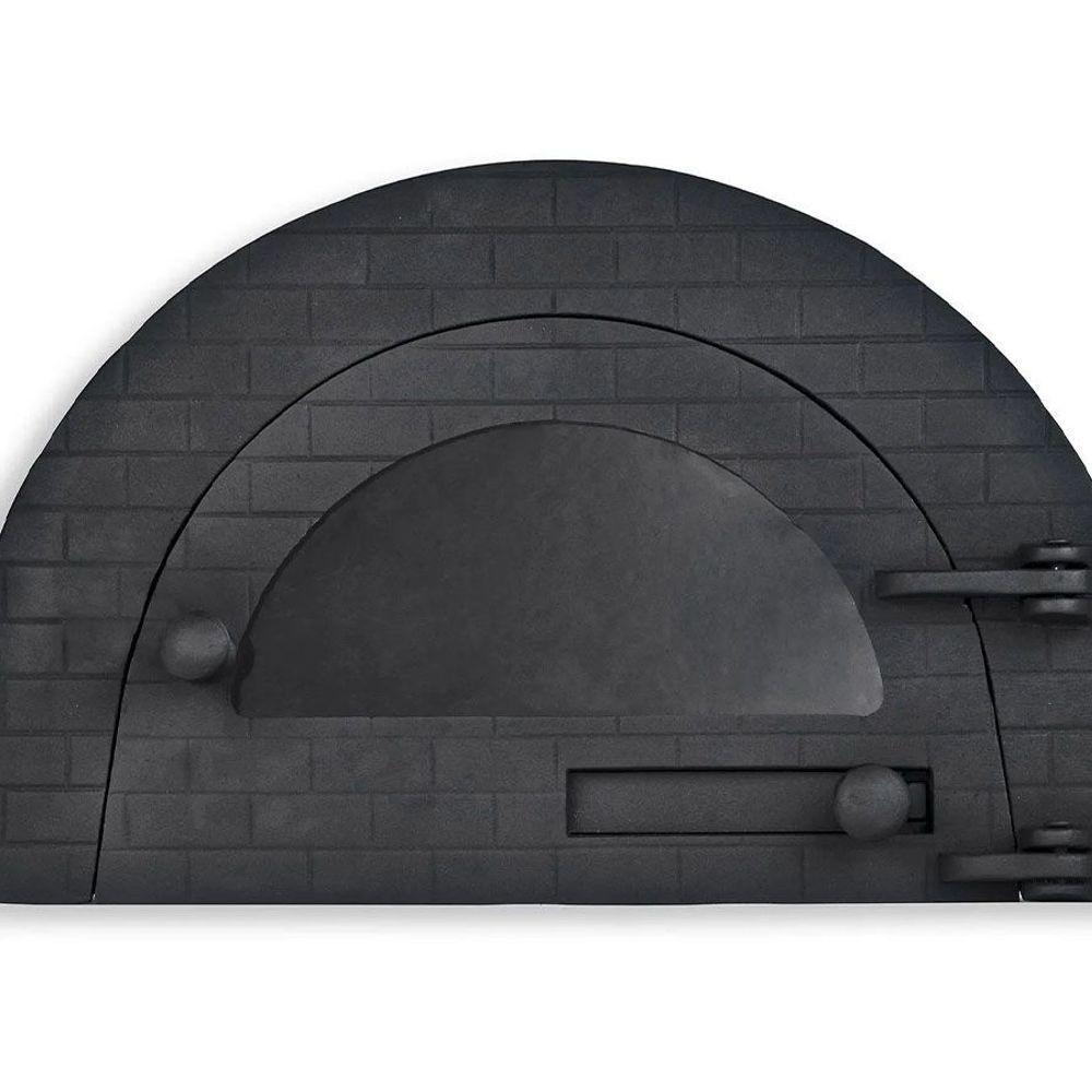 Porta Forno Ferro Igloo com Vidro Libaneza R Boquino - 1