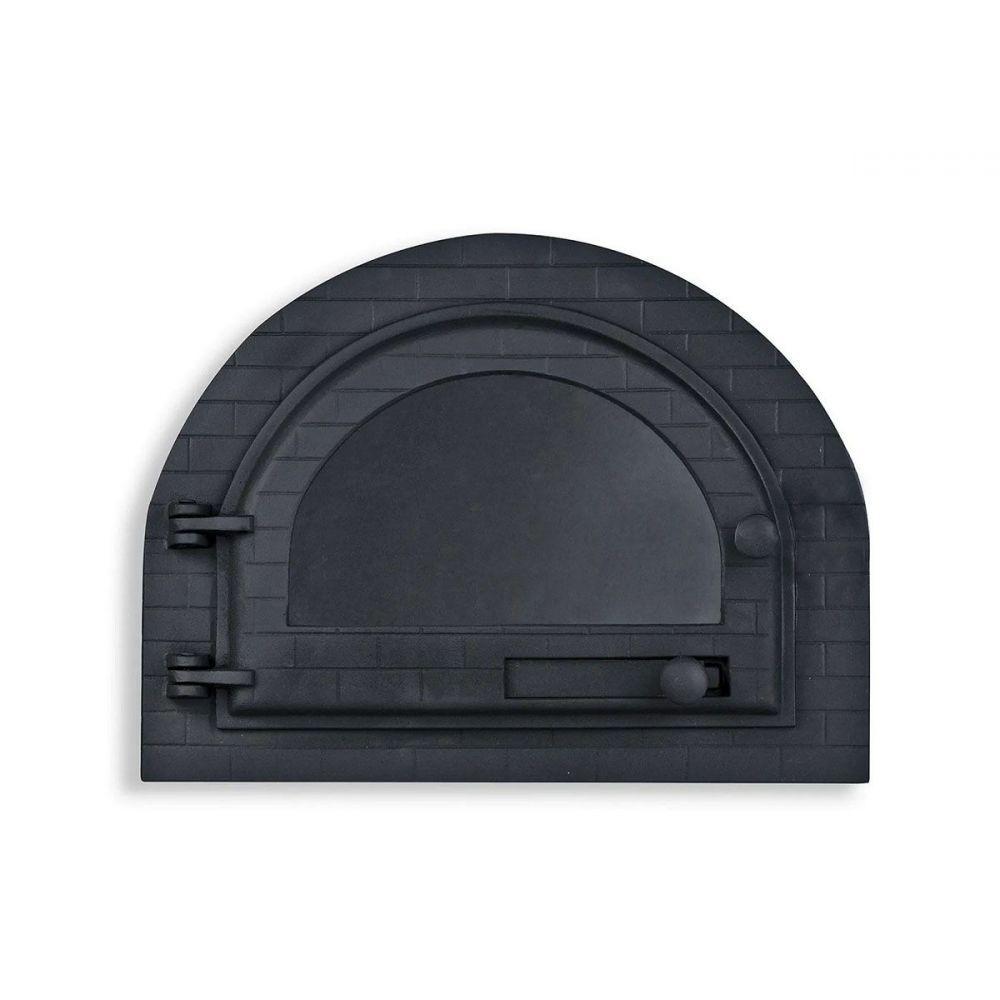 Porta Forno Ferro Igloo Com Vidro Libaneza Art Mil M - 2