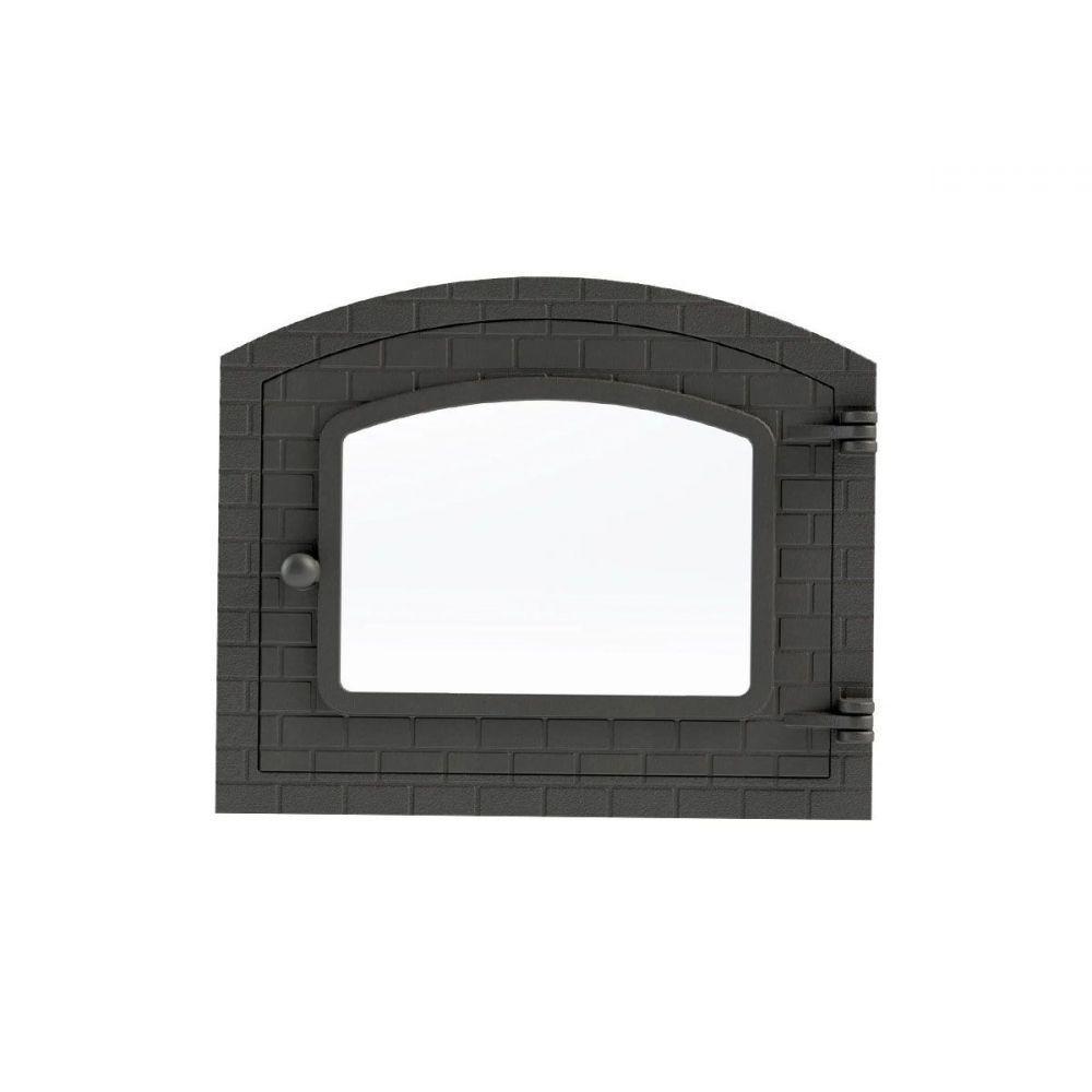 Porta Forno Ferro Fundido Com Vidro Libaneza Colonial G - 2