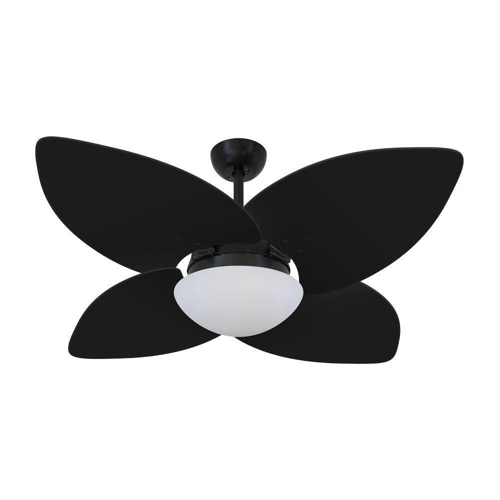 Ventilador De Teto Dormamu Nero 4 Pás Preto 127v - 2