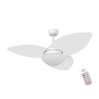 Ventilador De Teto Branco 3 Pás Branco 220V C/ Controle - 1