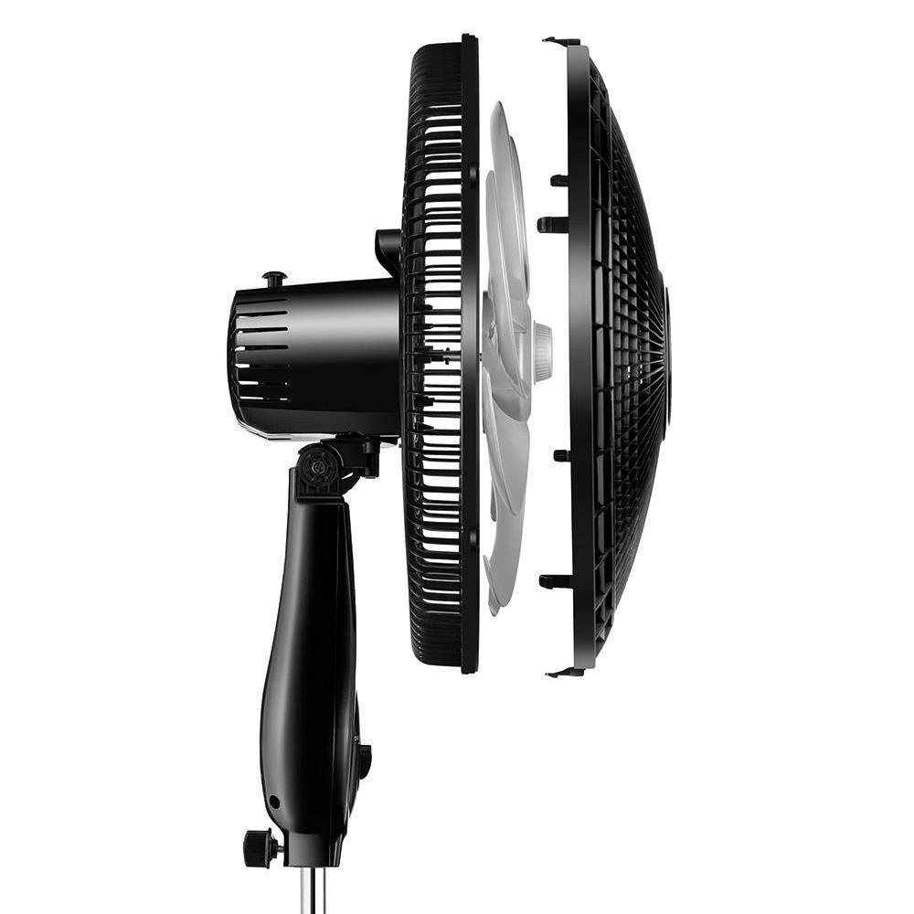 Ventilador Mondial 40Cm c/6Pás Ajuste De Altura Preto - 3