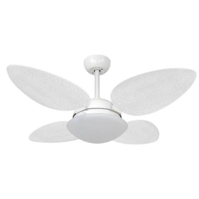 Ventilador de Teto Volare 4 Pás 3 Velocidades Branco Petalo Palmae 110V