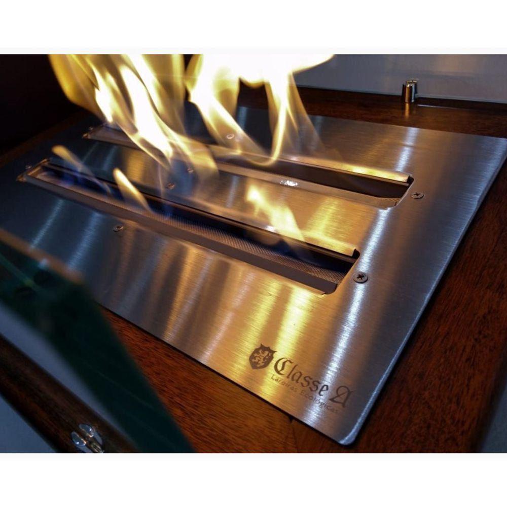 Lareira Ecológica a Álcool 92° com queimador Duplo de 40cm - 3