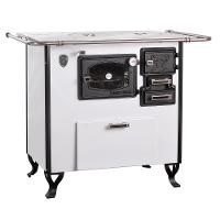 Fogão A Lenha C Forninho C/cx Esq. Branco Fornos Pinhal N2 - 1