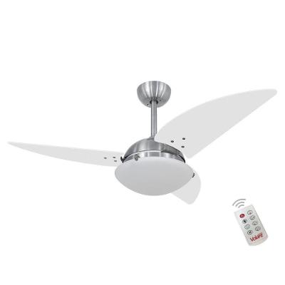 Ventilador de Teto Volare 3 Velocidades Branco Class 60407 com Exaustão 220V