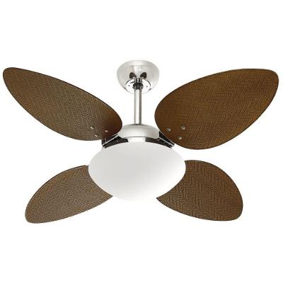 Ventilador De Teto Volare Petalo Palmae Marrom 127V
