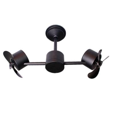 Ventilador de Teto Treviso 180W 25cm 2 Pás 3 Velocidades Preto Infinit 110V Ou 220V