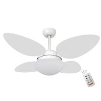 Ventilador Volare Petalo Quad Branco 127V E Controle Remoto - 1