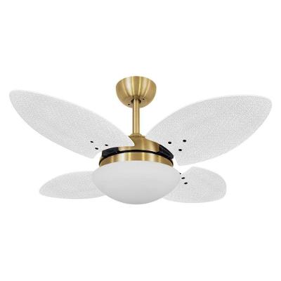 Ventilador de Teto Volare Branco Mini Petalo Palmae 3 Velocidades 220V