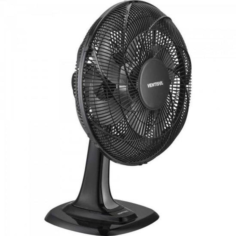 Ventilador De Mesa 40cm Com 6 Pás 220v Preto/cinza Ventisol - 4