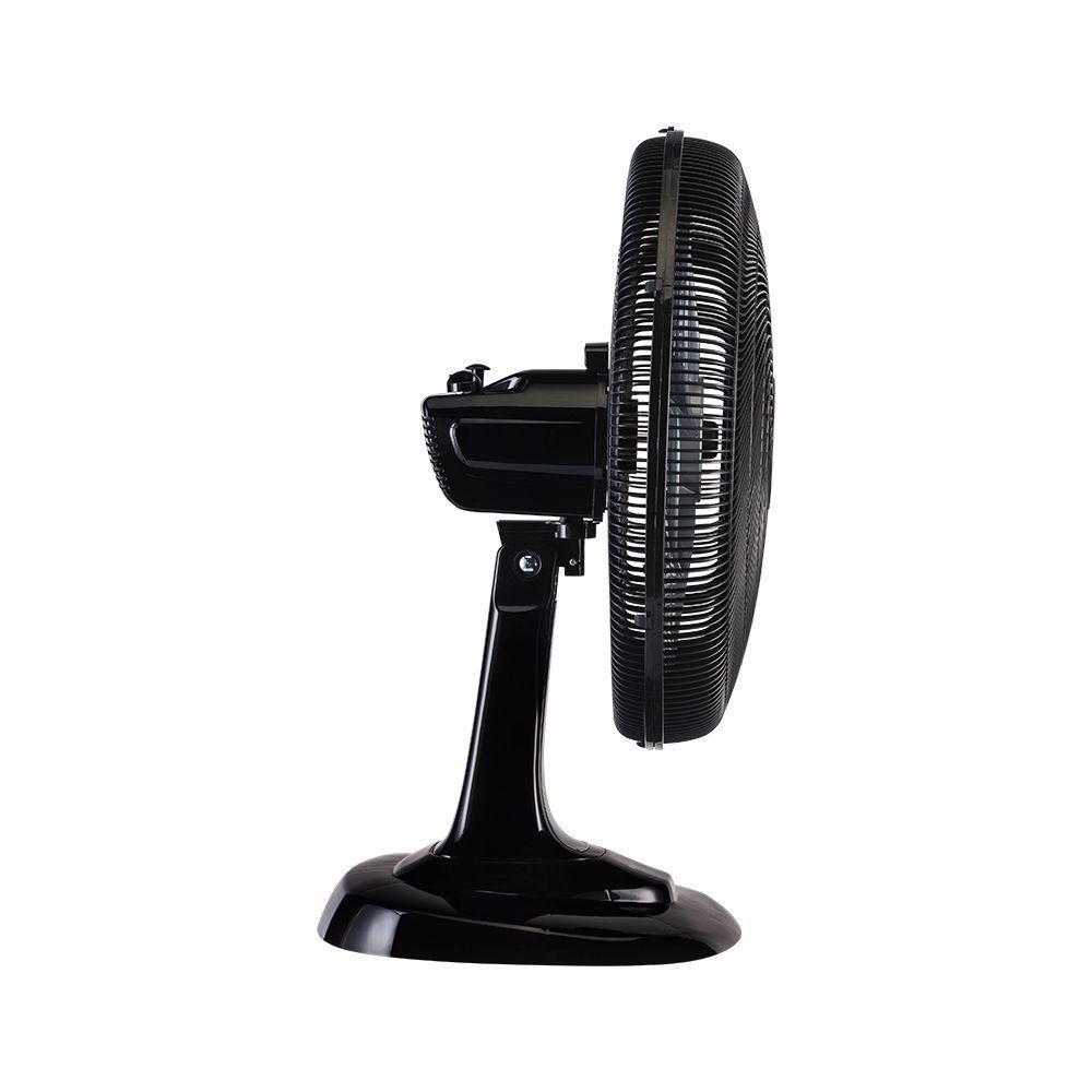Ventilador De Mesa Turbo 50cm 6 Pás Oscilante Preto 127v - 2