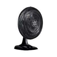Ventilador De Mesa Turbo 50cm 6 Pás Oscilante Preto 127v - 1