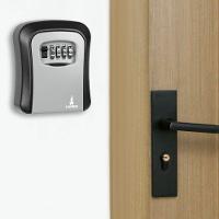 Mini Cofre De Parede Com Segredo Lorben Senha Alterável Guarda Chaves Pequenos Objetos - 9