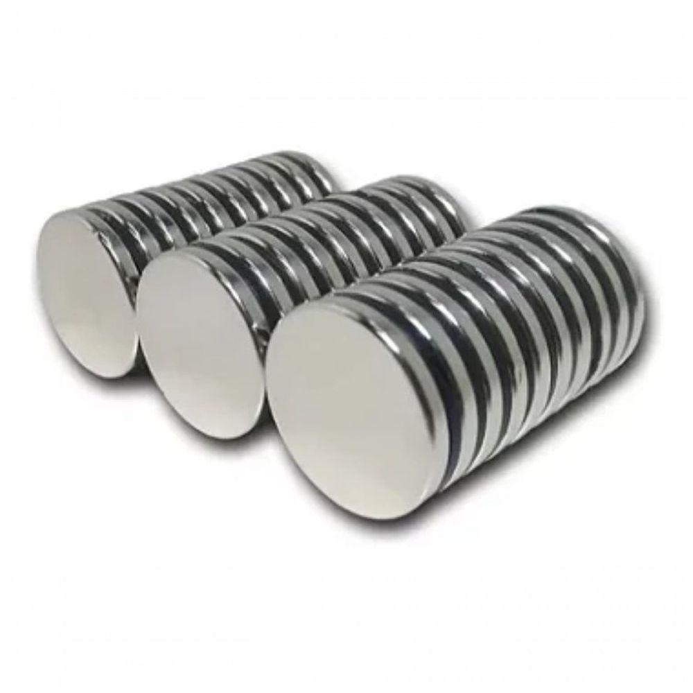 Kit Com 8 Peças ímã De Neodímio 25x3mm Super Forte - 2