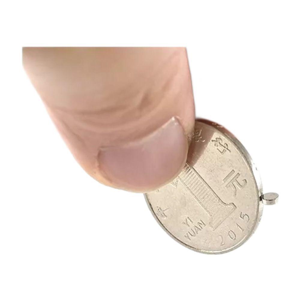 Kit Com 100 Peças ímã De Neodímio 3x1mm Super Forte N35 Redondo - 3