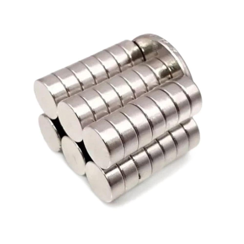 Kit Com 20 Peças ímã De Neodímio 10x4mm N35 Super Forte - 2