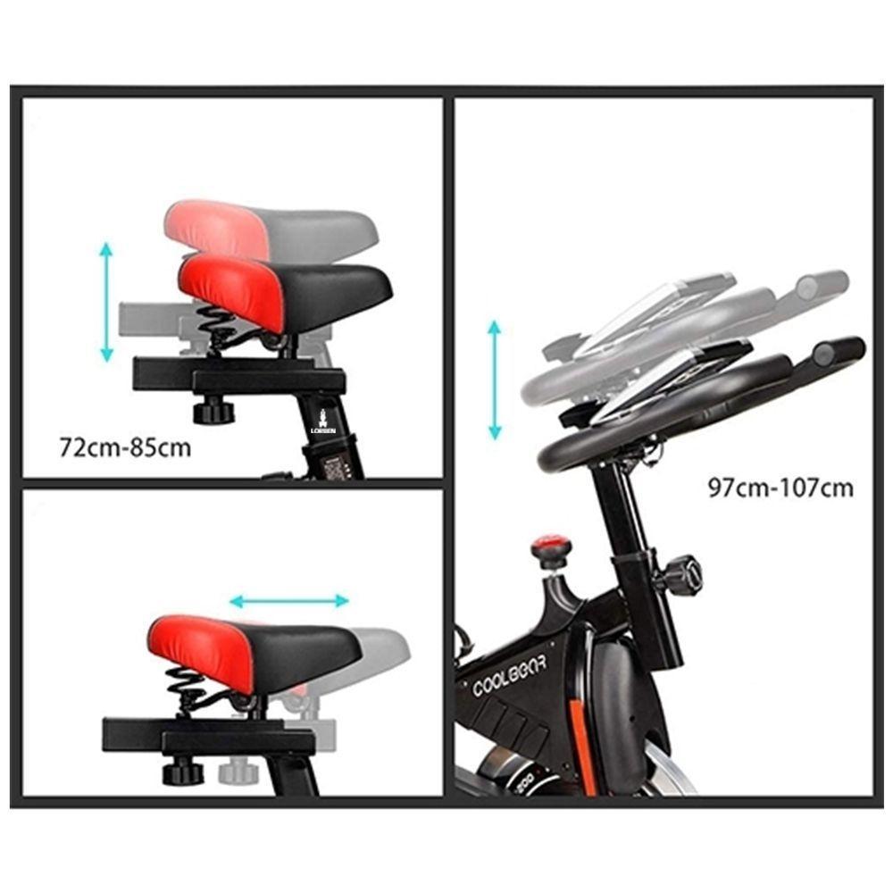 Bicicleta Ergométrica Spinning Lorben Magnética Com Display Digital Bike Indoor Casa Academia Gt6176 - 3