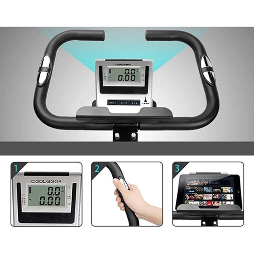 Bicicleta Ergométrica Spinning Lorben Magnética Com Display Digital Bike Indoor Casa Academia Gt6176 - 4