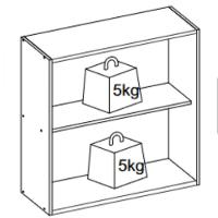 Armário Cozinha Paris Com 2 Portas Indekes Freijó