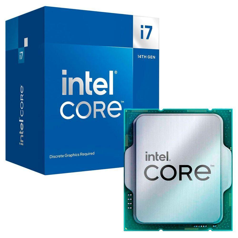 Processador Intel Core I7-14700f, 2.1ghz (5.4ghz Turbo), Lga1700, 33mb Cache, 14ª Geração - 1