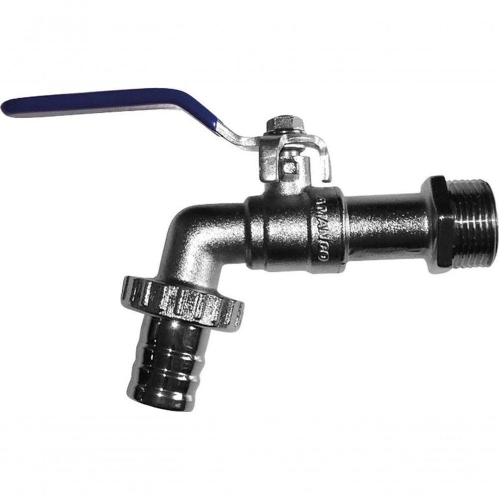 Torneira De Esfera 1/2" Com Bucha 3/4" - 1