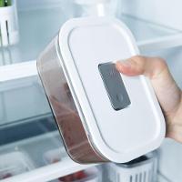 Pote Vidro Hermético Fresh Lock Preto 725ml - 3